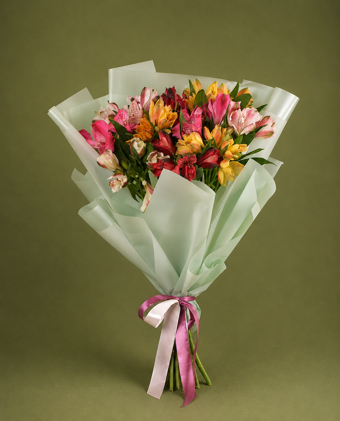 9 Alstroemeria's
