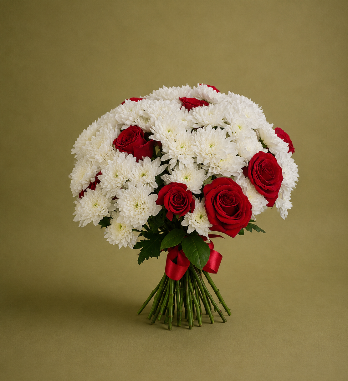Rozen en Chrysanten Boeket