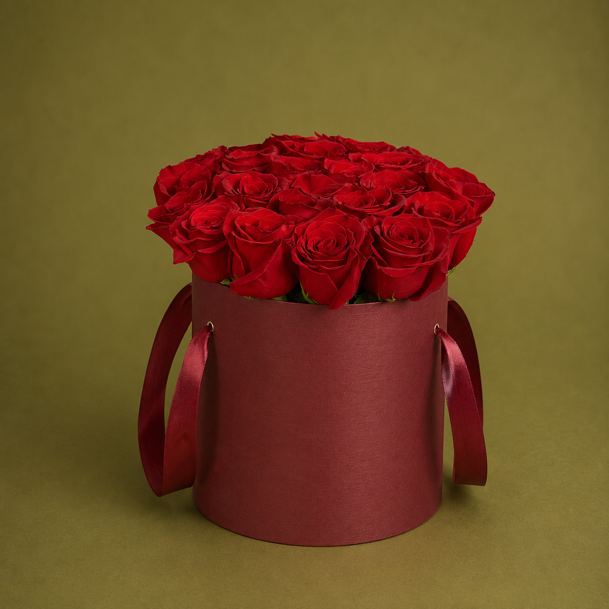 Boîte Roses Rouges